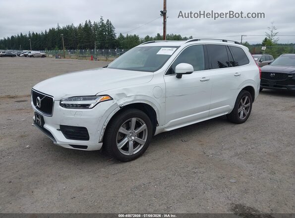 YV4BC0PK7G1090157 2016 VOLVO XC90 HYBRID White Առջևի ձախ երեք քառորդ տեսարան
