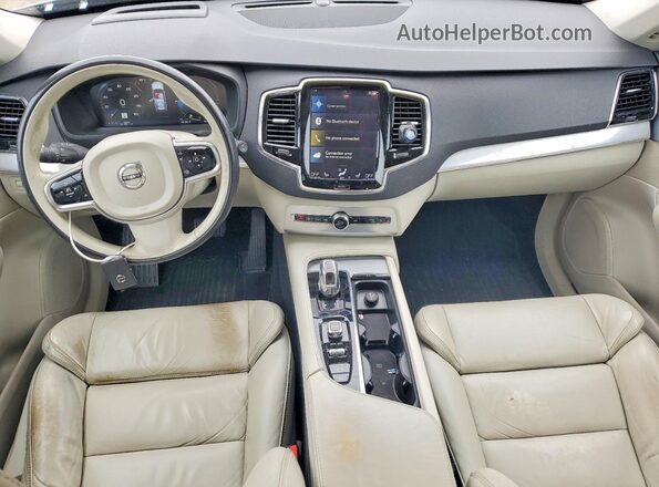YV4BC0PK9G1050937 2016 VOLVO XC90 Gold Вид панелі приладів