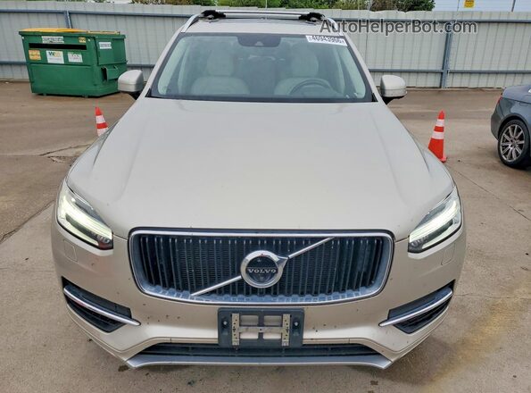 YV4BC0PK9G1050937 2016 VOLVO XC90 Gold Вид спереду