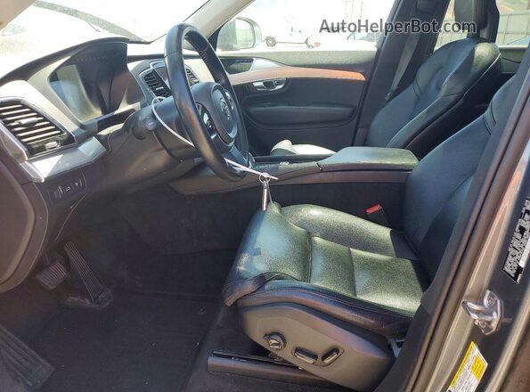 YV4BC0PK9G1092301 2016 VOLVO XC90 Silver Vista interior delantera