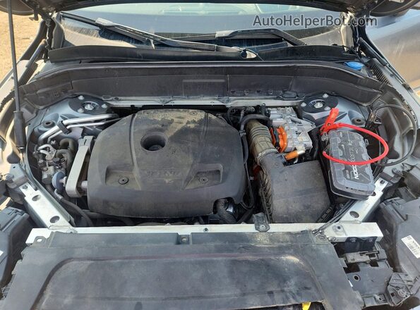 YV4BC0PL0G1089859 2016 VOLVO XC90 Silver Вид підкапотного простору