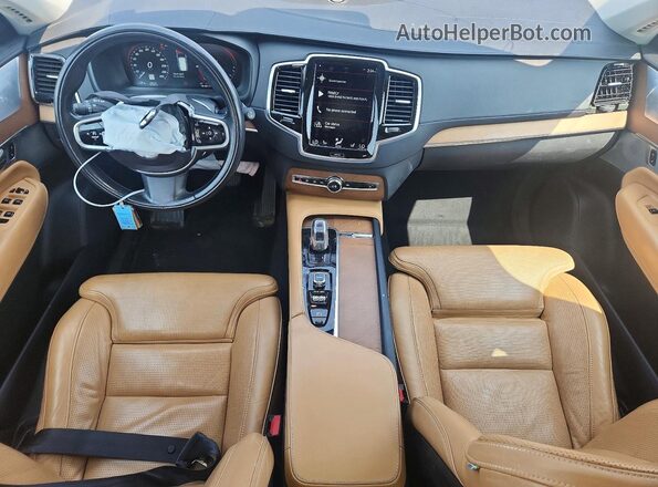 YV4BC0PL0G1089859 2016 VOLVO XC90 Silver Вид панелі приладів