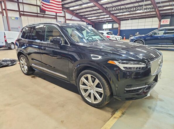 YV4BC0PL0H1120948 2017 VOLVO XC90 Black Передня права чверть