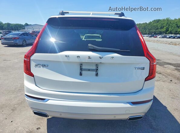 YV4BC0PL4H1178321 2017 VOLVO XC90 White Հետևի տեսք