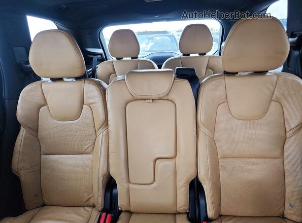 YV4BC0PL5H1121240 2017 VOLVO XC90 Gold Вид задніх сидінь