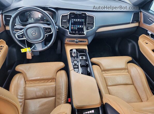 YV4BC0PL5H1121240 2017 VOLVO XC90 Gold Вид панелі приладів