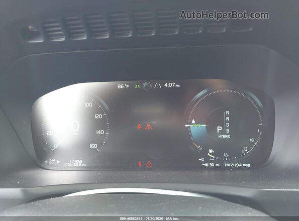 YV4BC0PM0H1171259 2017 VOLVO XC90 HYBRID Black Вид задніх сидінь