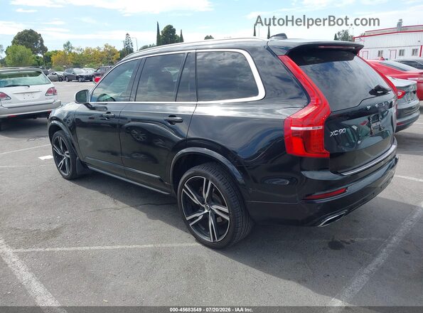 YV4BC0PM0H1171259 2017 VOLVO XC90 HYBRID Black Задня ліва чверть