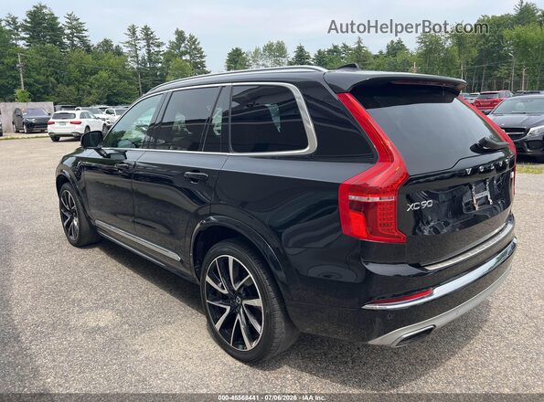 YV4BR0CK0M1756470 2021 VOLVO XC90 RECHARGE PLUG-IN HYBRID Black უკანა მარცხენა