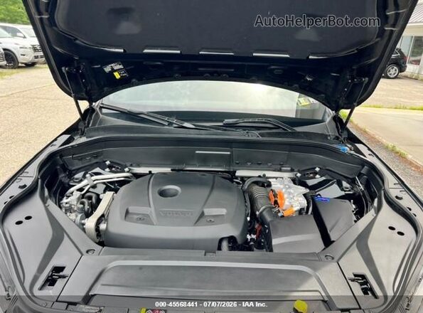 YV4BR0CK0M1756470 2021 VOLVO XC90 RECHARGE PLUG-IN HYBRID Black ძრავის განყოფილების ხედი