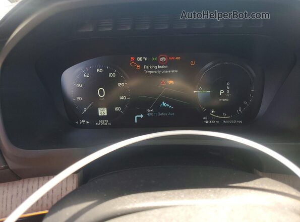 YV4BR0CL8M1713875 2021 VOLVO XC90 Угольный Вид щитка приборов