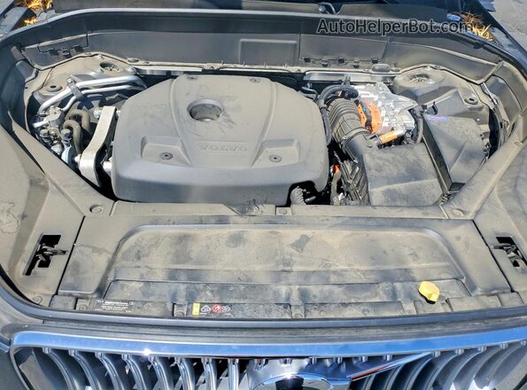 YV4BR0CL8M1713875 2021 VOLVO XC90 Угольный Вид задней части салона