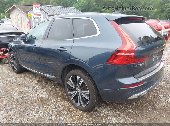 YV4BR0DL3N1986478 2022 VOLVO XC60 RECHARGE PLUG-IN HYBRID Navy Trasero izquierdo