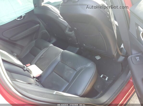 YV4BR0DL5M1864879 2021 VOLVO XC60 RECHARGE PLUG-IN HYBRID Red VIN კოდის სტიკერის ხედი