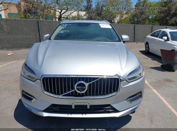 YV4BR0DL9L1526089 2020 VOLVO XC60 HYBRID Silver Vista del cuadro de instrumentos