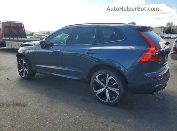 YV4BR0DM4N1910597 2022 VOLVO XC60 Blue Rear left