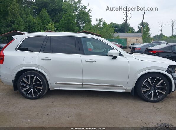 YV4BR0PL2J1376853 2018 VOLVO XC90 HYBRID White უკანა სალონის ხედი