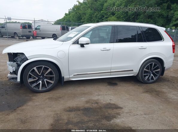 YV4BR0PL2J1376853 2018 VOLVO XC90 HYBRID White სალონის 360-გრადუსიანი ხედი