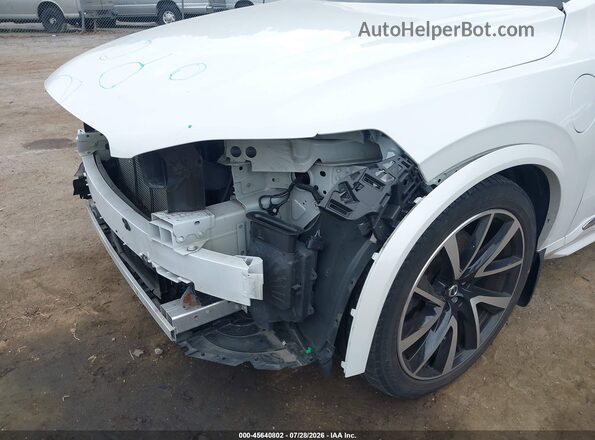 YV4BR0PL2J1376853 2018 VOLVO XC90 HYBRID White წინა ხედი