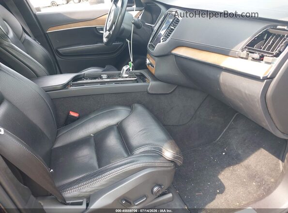 YV4BR0PL8J1349382 2018 VOLVO XC90 HYBRID Black Front interior view