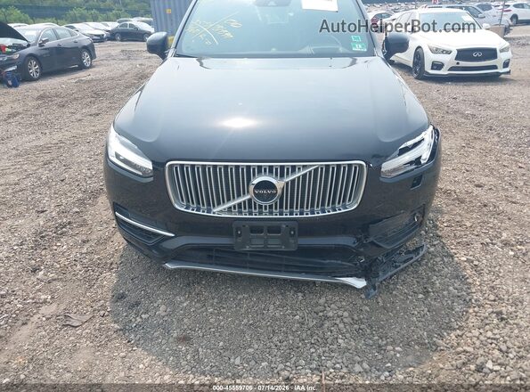 YV4BR0PL8J1349382 2018 VOLVO XC90 HYBRID Black Instrument cluster view