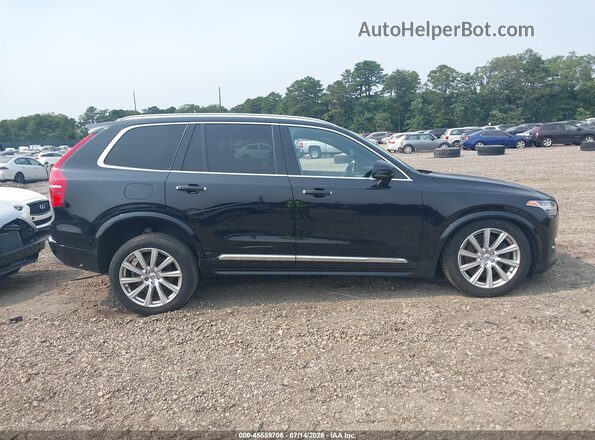 YV4BR0PL8J1349382 2018 VOLVO XC90 HYBRID Black Rear interior view