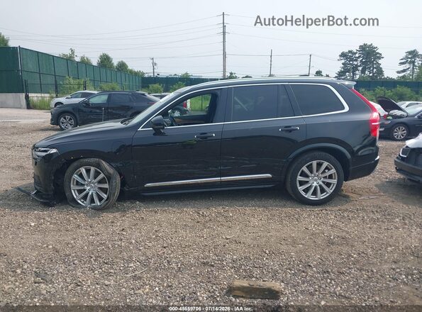 YV4BR0PL8J1349382 2018 VOLVO XC90 HYBRID Black 360 interior view