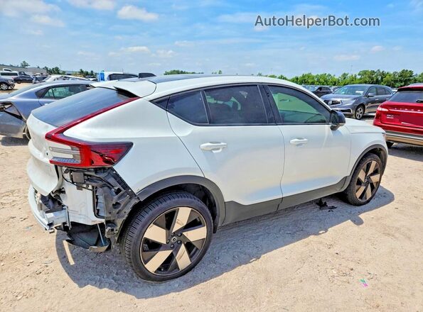 YV4ED3GM2P2048163 2023 VOLVO C40 Белый Задняя правая четверть