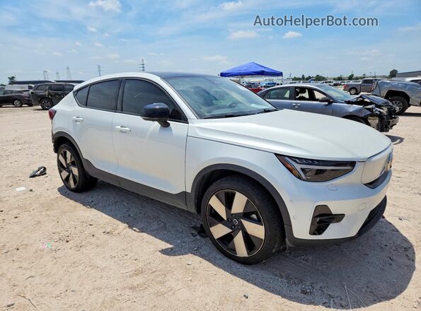 YV4ED3GM2P2048163 2023 VOLVO C40 Белый Передняя правая четверть
