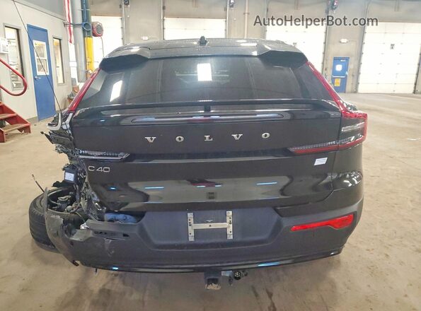 YV4ED3GM2P2060152 2023 VOLVO C40 Black Widok z tyłu