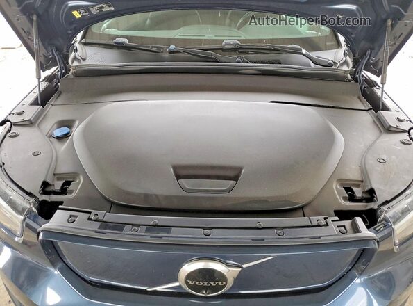 YV4ED3UB3N2692528 2022 VOLVO XC40 Blue Սալոնի հետևի տեսք