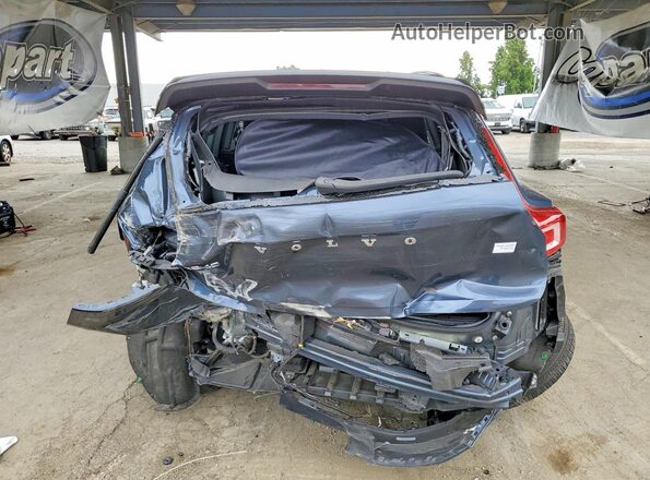 YV4ED3UB3N2692528 2022 VOLVO XC40 Blue Հետևի տեսք