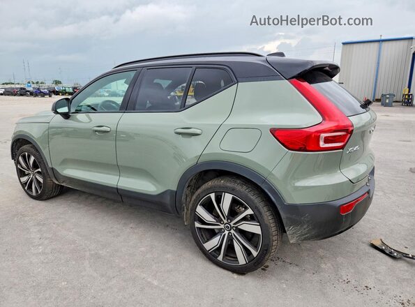 YV4ED3UB3N2769334 2022 VOLVO XC40 Green Tył lewy