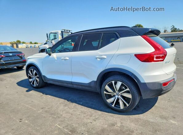 YV4ED3UB4N2692361 2022 VOLVO XC40 White უკანა მარცხენა