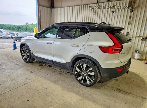 YV4ED3UR1M2558905 2021 VOLVO XC40 White უკანა მარცხენა