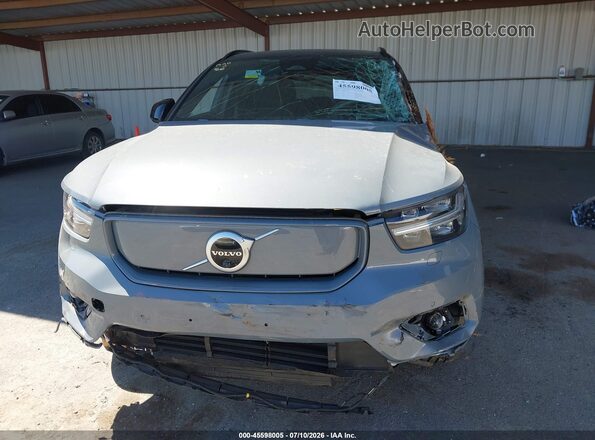 YV4ED3URXM2583222 2021 VOLVO XC40 RECHARGE PURE ELECTRIC Gray Dashboard view