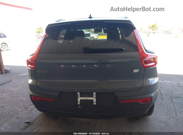 YV4ED3URXM2583222 2021 VOLVO XC40 RECHARGE PURE ELECTRIC Gray 