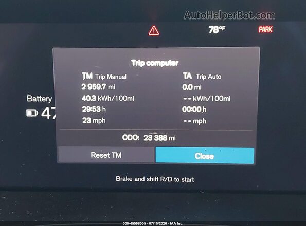 YV4ED3URXM2583222 2021 VOLVO XC40 RECHARGE PURE ELECTRIC Gray 360 interior view