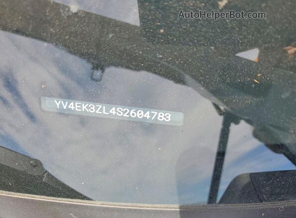 YV4EK3ZL4S2604783 2025 VOLVO EX30 Синий Вид наклейки с VIN-кодом