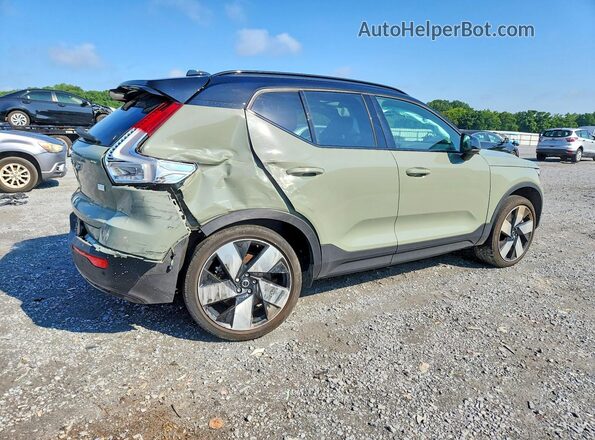 YV4ER3XM1R2292939 2024 VOLVO XC40 Green უკანა მარჯვენა