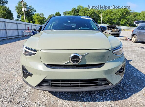 YV4ER3XM1R2292939 2024 VOLVO XC40 Green წინა ხედი