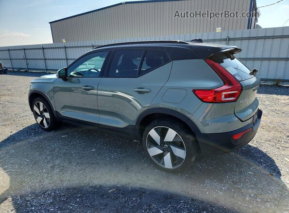 YV4ER3XM1R2292939 2024 VOLVO XC40 Green უკანა მარცხენა