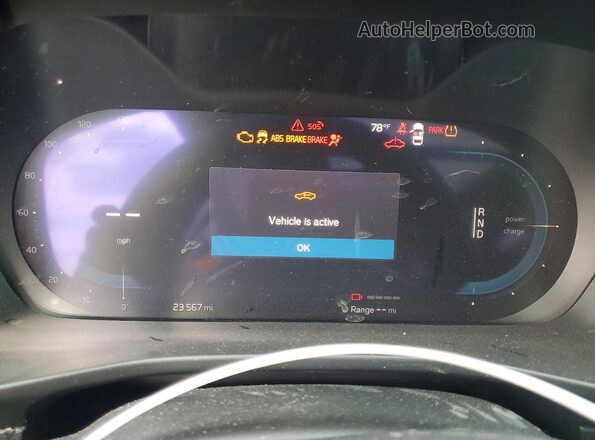 YV4ER3XM9R2257257 2024 VOLVO XC40 Black Widok zestawu wskaźników