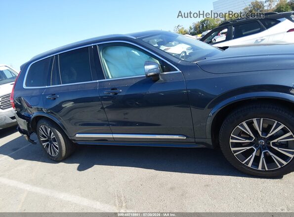 YV4H600Z5N1843724 2022 VOLVO XC90 RECHARGE PLUG-IN HYBRID Blue Սալոնի հետևի տեսք