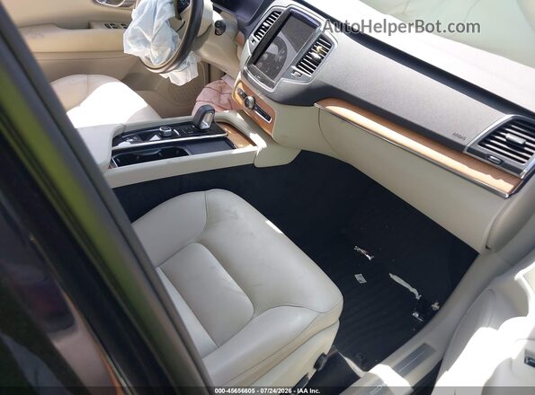 YV4H600Z6N1848012 2022 VOLVO XC90 RECHARGE PLUG-IN HYBRID Black Vista interior delantera