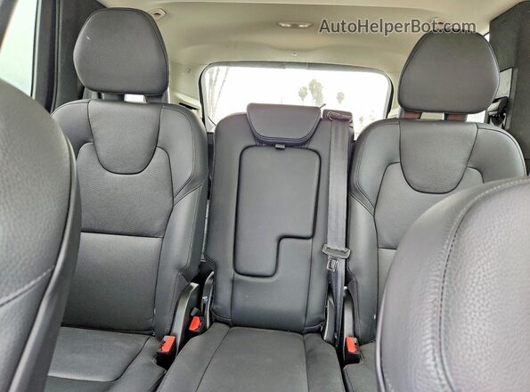 YV4H60CE3R1225526 2024 VOLVO XC90 Gray უკანა სავარძლების ხედი
