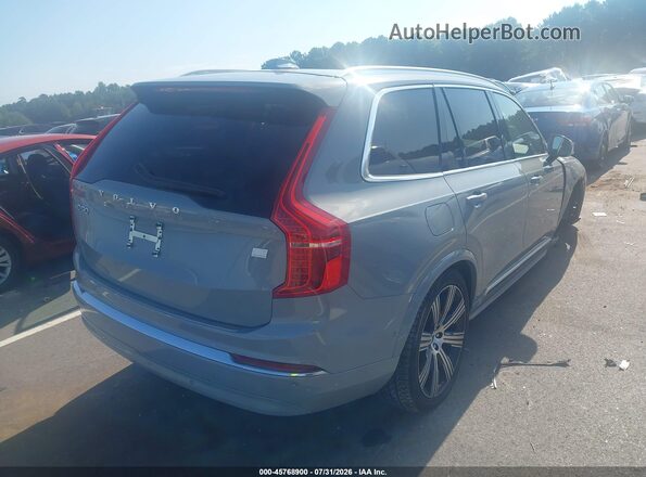 YV4H60CEXR1186076 2024 VOLVO XC90 RECHARGE PLUG-IN HYBRID Gray Հետևի աջ