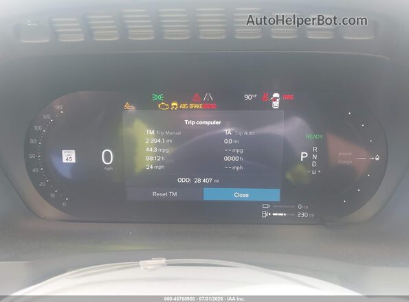 YV4H60CEXR1186076 2024 VOLVO XC90 RECHARGE PLUG-IN HYBRID Gray Հետևի նստատեղերի տեսք