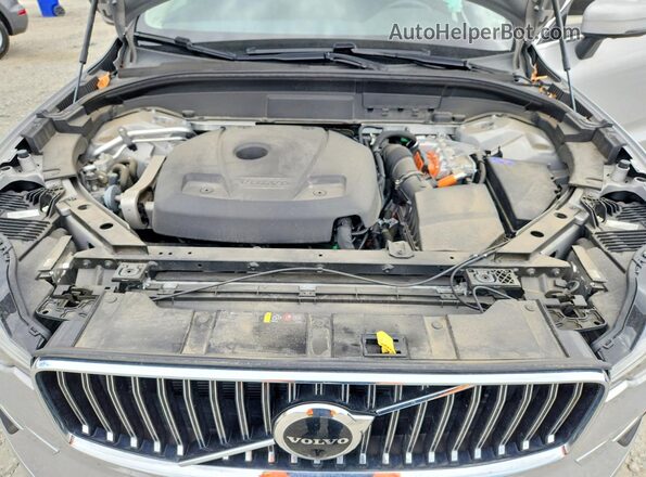 YV4H60DN2P1210592 2023 VOLVO XC60 Silver Engine compartment view