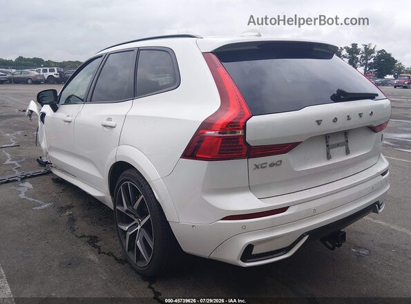 YV4H60DP1N1009376 2022 VOLVO XC60 RECHARGE PLUG-IN HYBRID White Rear left